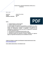 Convocatoria Revisor Fiscal Conjunto Residencial Portal de La Autopista