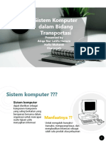 Materi 1 - Sistem Komputer Dalam Bidang Transportasi