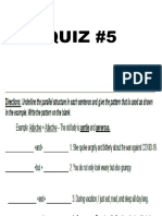 QUIZ5 Grade 8