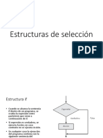 Estructuras de Selección