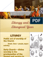 Liturgy and Liturgical Year