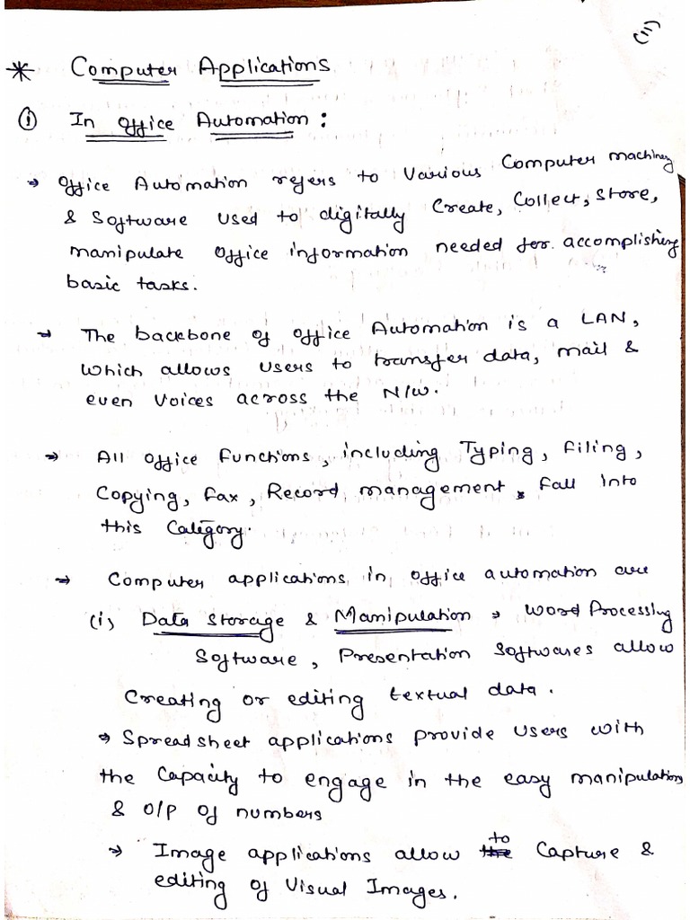 Computer Applications | PDF