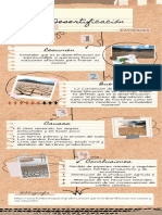 Infografía de Proceso Proyecto Collage Papel Marrón