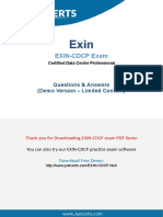 EXIN CDCP Exam Q&A PDF Demo & Practice Test