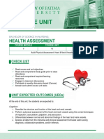 CM3 - Cu12 Assessment of Heart & Neck Vessels