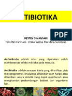 Antibiotika: Fakultas Farmasi - Unika Widya Mandala Surabaya