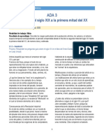 ADA 3 de Fines Del XIX A La Primera Mitad Del Siglo XX - HannaBecerril