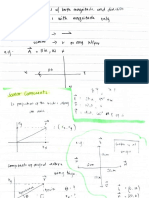 Calculating vector components using the head-to-tail method