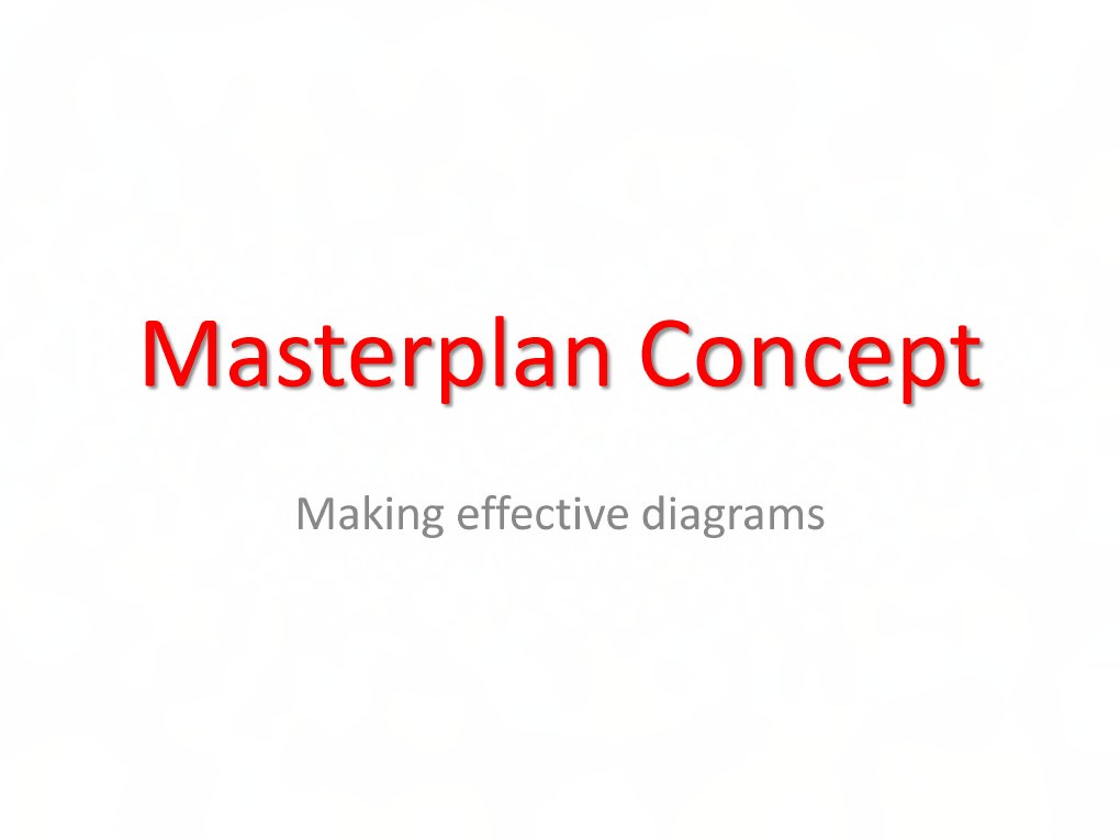 Master Plan Concept | PDF | Computers | Technology & Engineering