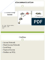 ECEG 5301 Telecom Networks Local Loop Guide