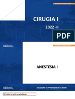 CIR1-SEM3-11 Anestesia 2022 - 2