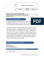 RUTA DE APRENDIZAJE 3 - El Átomo y La Tabla Periódica