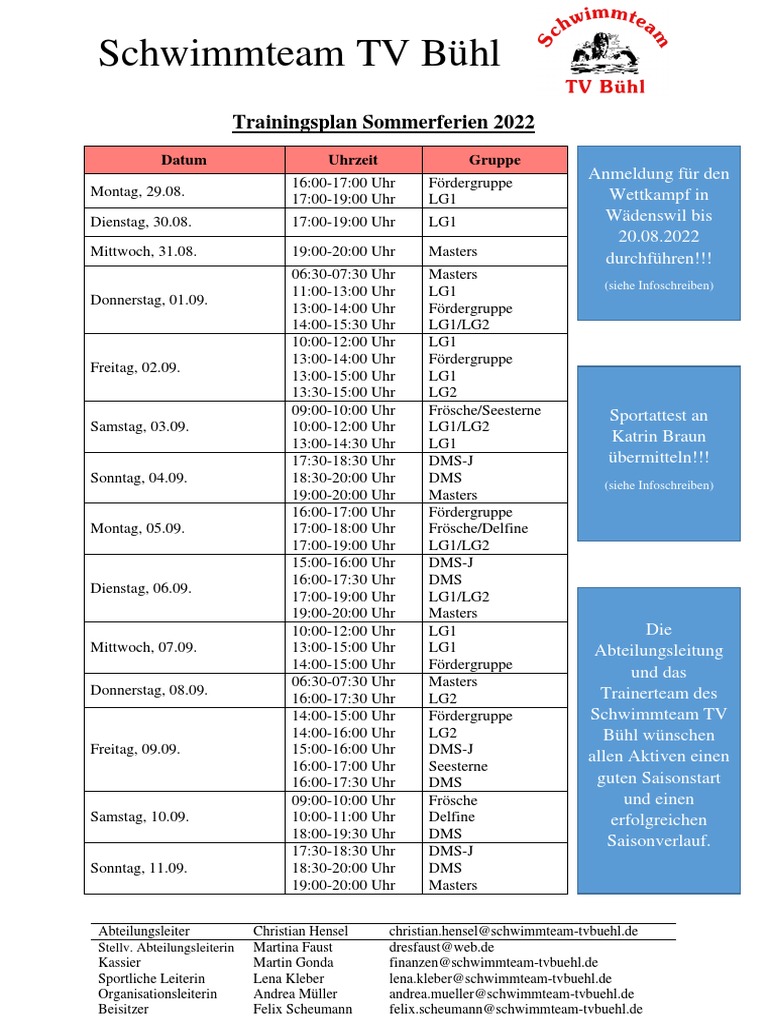 Sommerferien 2022 | PDF