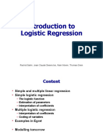 Regression Logistic Regression