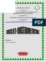 Exercices Et TD + Corriges-Type de Biochimie Structurale