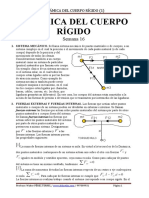 Semana 16 DINÁMICA DEL CUERPO RÍGIDO