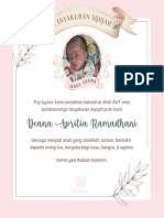 Template Ucapan Aqiqah