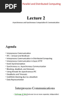 Lecture 2 - Asynchrnous and Synchronous Computation & Communication