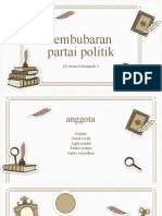 Pembubaran Partai Politik