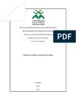 Sistema de avaliação e monitoria de projetos pesqueiros