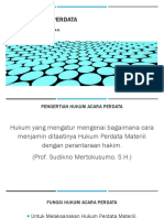 Hukum Acara Perdata - 9 Okt 2021