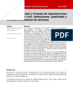 BCN Concejo Municipal Consejo Sociedad Civil Publicidad Sesiones 2