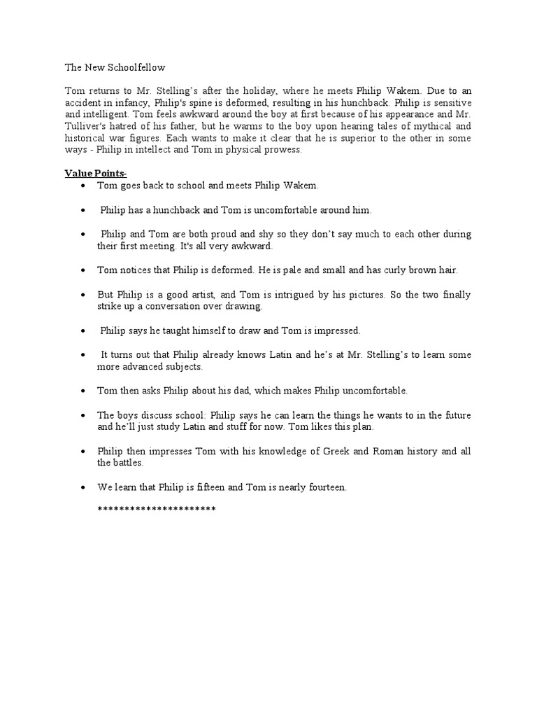 The New Schoolfellow | PDF