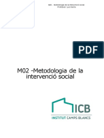 Dosier Metodologia de La Intervencion Social