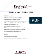 Rapport Te Sci A2022