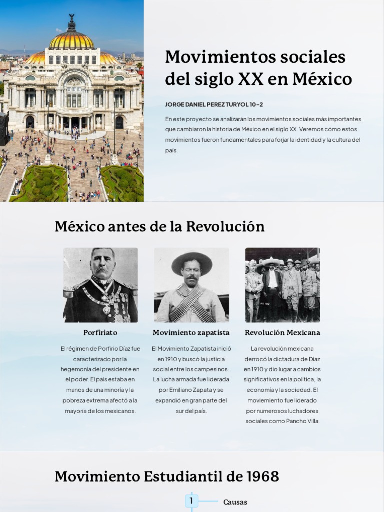 Movimientos Sociales Del Siglo XXEn Mexico