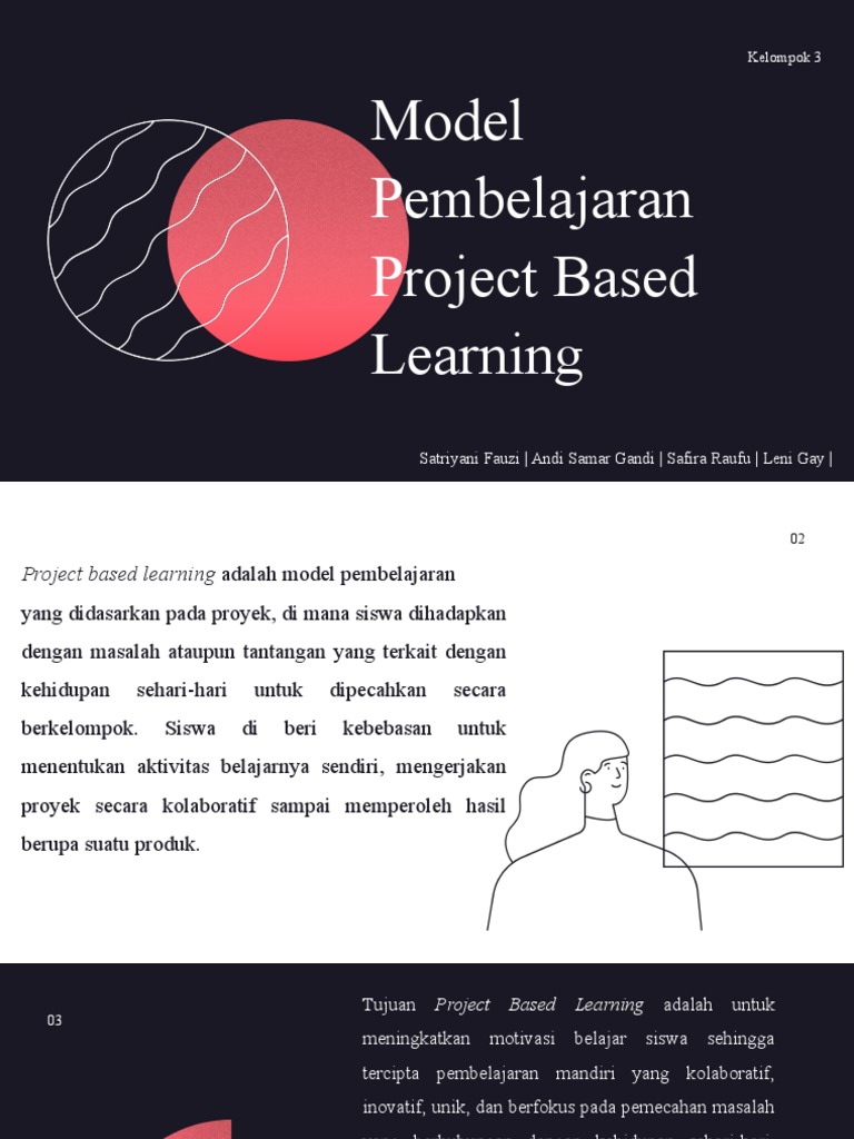 Model Pembelajaran Project Based Learning | PDF