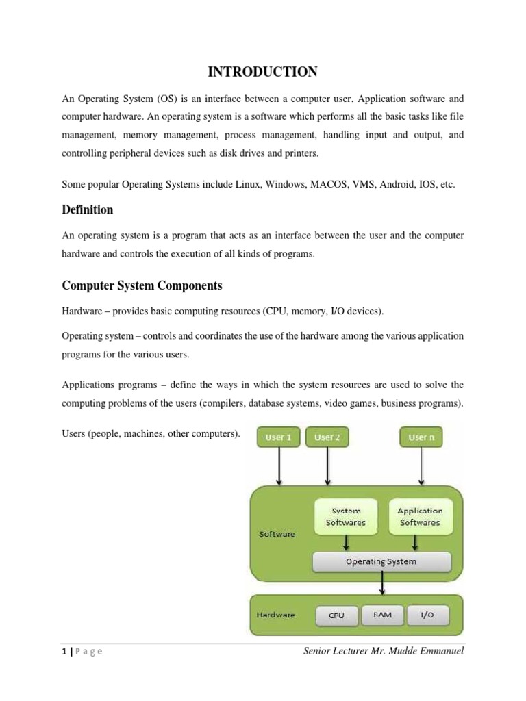 JMK Operating System Notes | PDF | Operating System | Process (Computing)