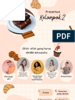 Presentasi Bisnis Makanan Kue Coklat Lucu