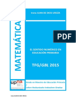 Desarrollo del sentido numérico en primero de primaria