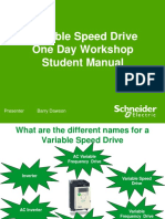 Variable Speed Drive One Day Workshop Student Manual