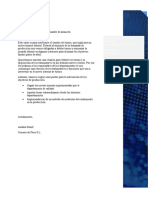 Carta Aumento de Jornada