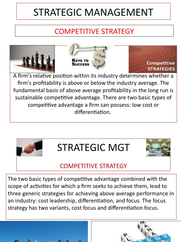 Focus Strategies in Competitive Management | PDF | Strategic Management ...