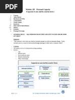 Class Notes - Module III - Capacity To Commit Tort