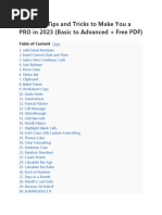 Top Excel Tips and Tricks To Make You A PRO in 2023