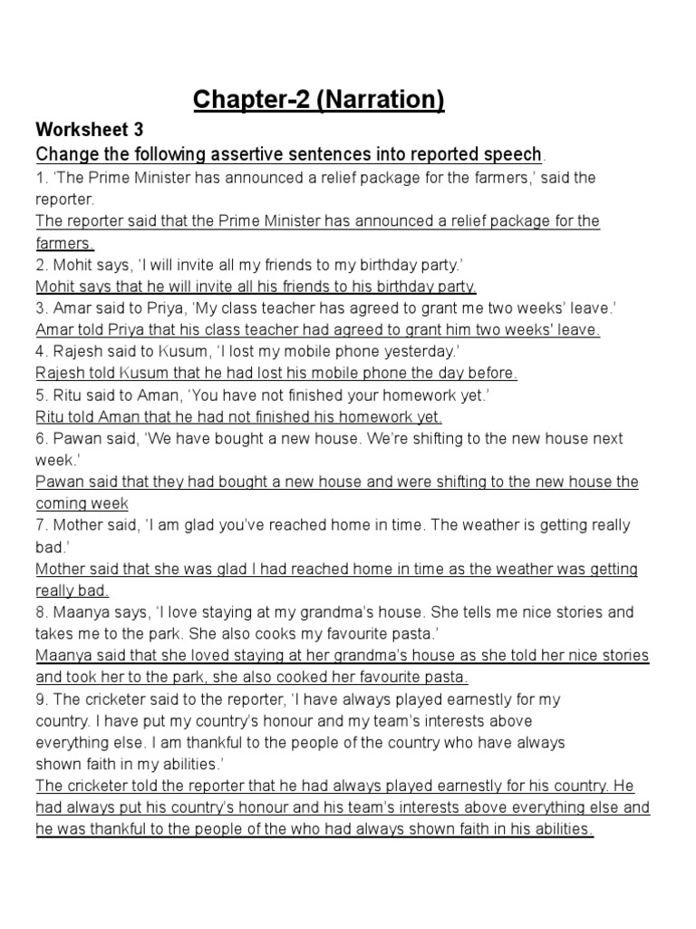 Narration class 8 download free pdf flight attendant