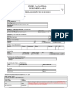 Cadastro de revendedora de GLP com 45m2 de área