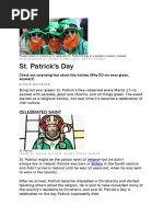 ST Patrick's Day