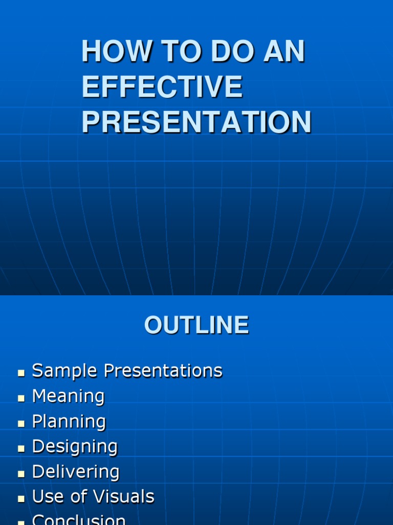 Effective Presentation Techniques Guide | PDF | Microsoft Power Point ...