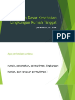 Konsep Dasar Kesehatan Lingkungan Rumah Tinggal