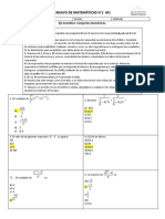 Primer Ensayo Matematicas M1 Pauta