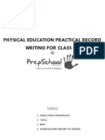 Pe Lab Manual Class Xii