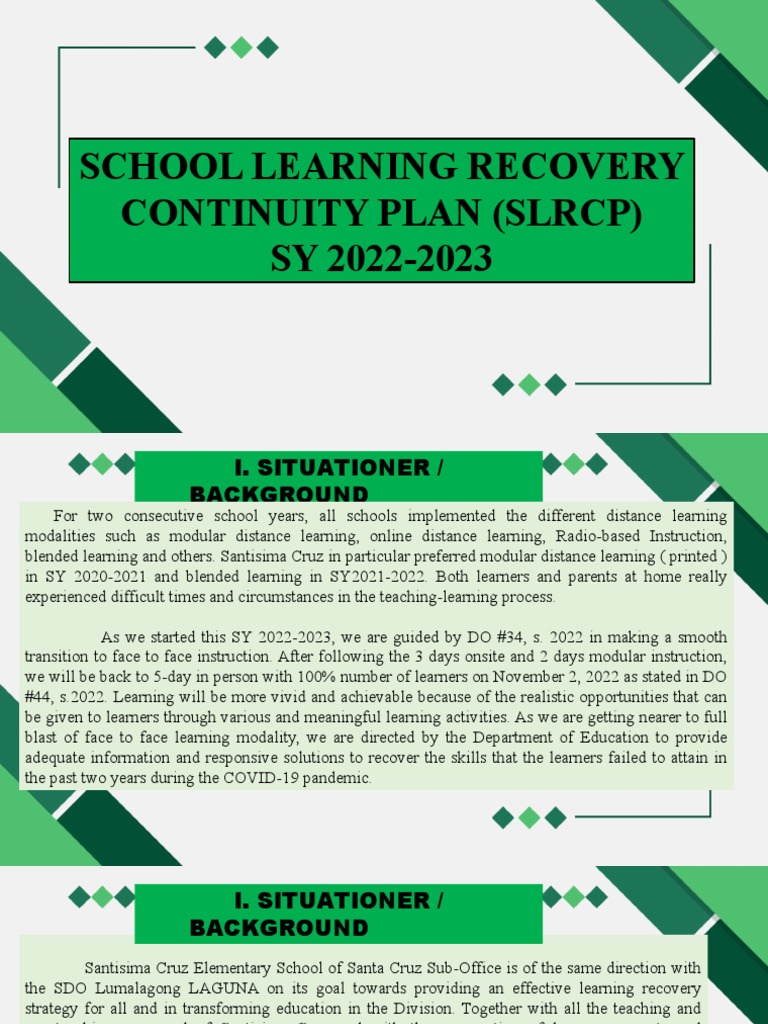 Learning Recovery Plan for Schools 2022-2023 | PDF | Phonics | Literacy
