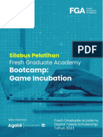 Silabus - Bootcamp Game Incubation