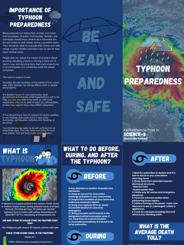 How to prepare for and survive a typhoon pdf emergency management