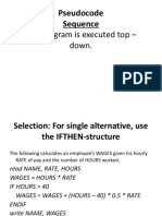 3 Pseudocode